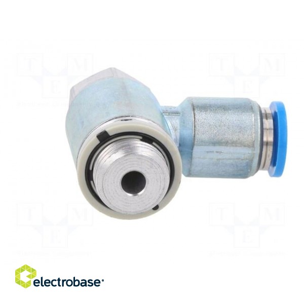 Throttle-check valve | 0.2÷10bar | zinc casting chrome | 475l/min paveikslėlis 7