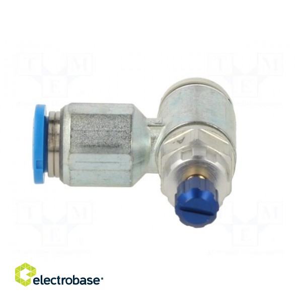 Throttle-check valve | 0.2÷10bar | zinc die-cast | NBR rubber | 8mm paveikslėlis 5
