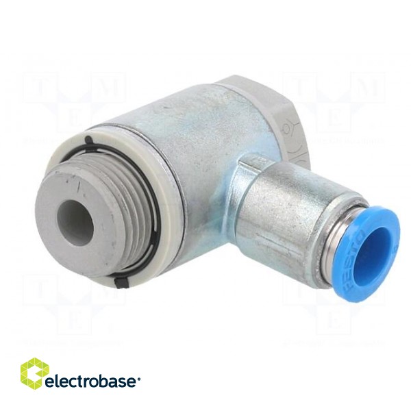 Throttle-check valve | 0.2÷10bar | zinc die-cast | NBR rubber | 8mm image 8