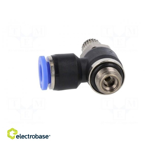 Throttle-check valve | -0.95÷15bar | nickel plated brass,PBT фото 3