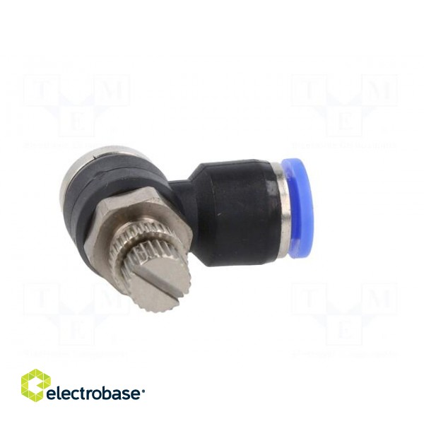Throttle-check valve | -0.95÷15bar | nickel plated brass,PBT фото 7