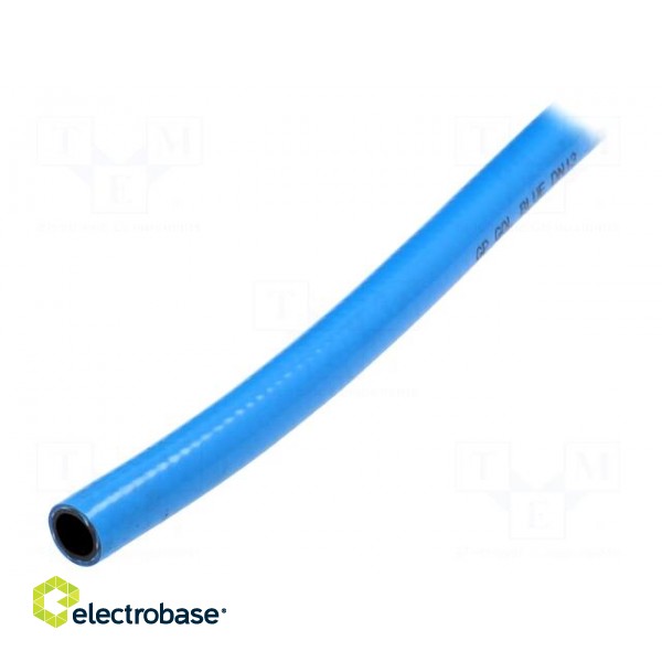 Hose | max.20bar | L: 1m | PVC,SBR | Gol Blue | Tube in.diam: 13mm | blue