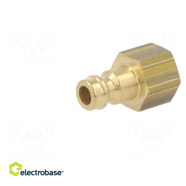 Connector | connector pipe | 0÷35bar | brass | Deans,NW 5 | -20÷100°C image 2