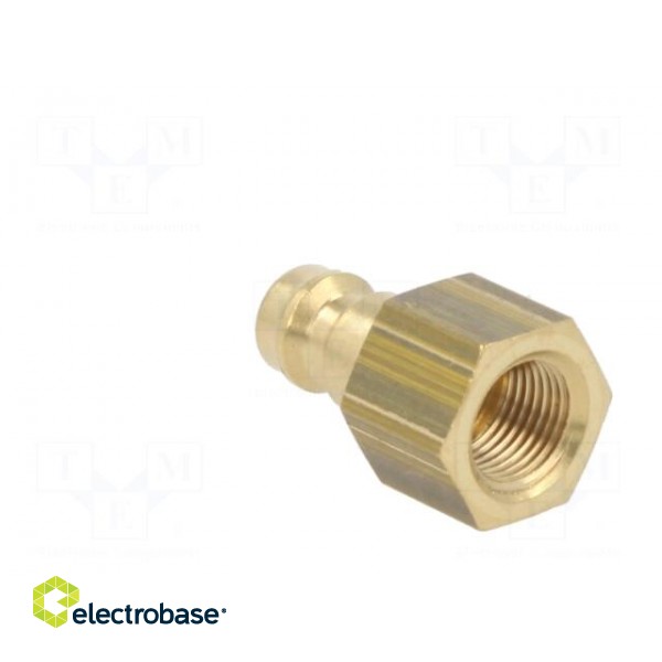 Connector | connector pipe | 0÷35bar | brass | Deans,NW 5 | -20÷100°C image 4