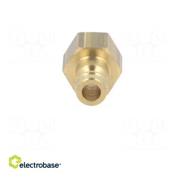 Connector | connector pipe | 0÷35bar | brass | Deans,NW 5 | -20÷100°C image 9