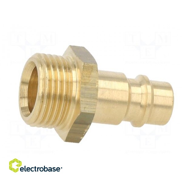 Connector | connector pipe | 0÷35bar | brass | NW 7,2 | -20÷100°C image 7