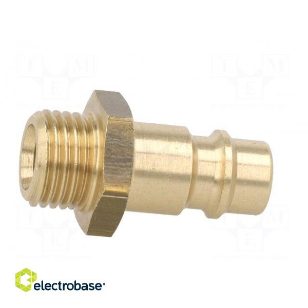 Connector | connector pipe | 0÷35bar | brass | NW 7,2 | -20÷100°C paveikslėlis 7