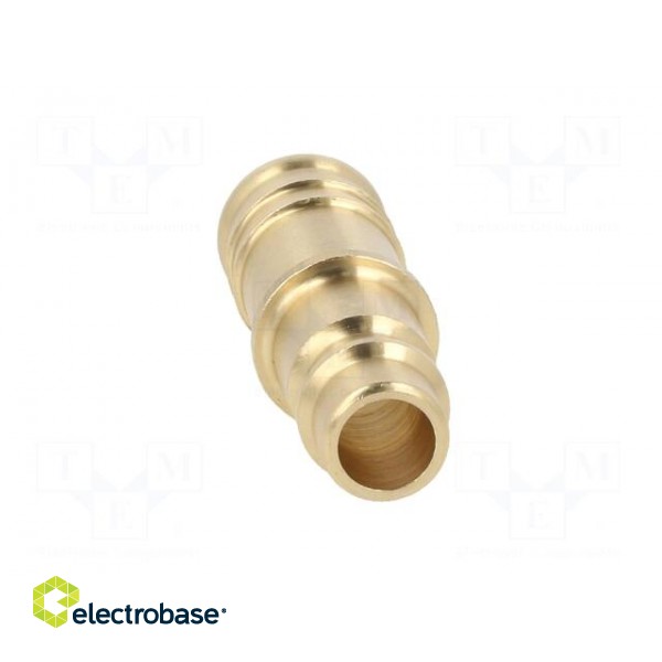 Connector | connector pipe | 0÷35bar | brass | NW 7,2,hose 13mm image 5