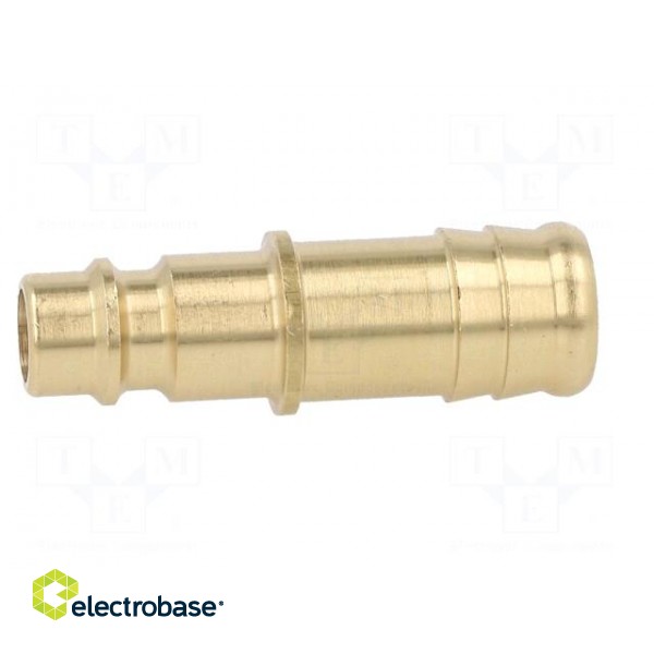 Connector | connector pipe | 0÷35bar | brass | NW 7,2,hose 13mm image 7