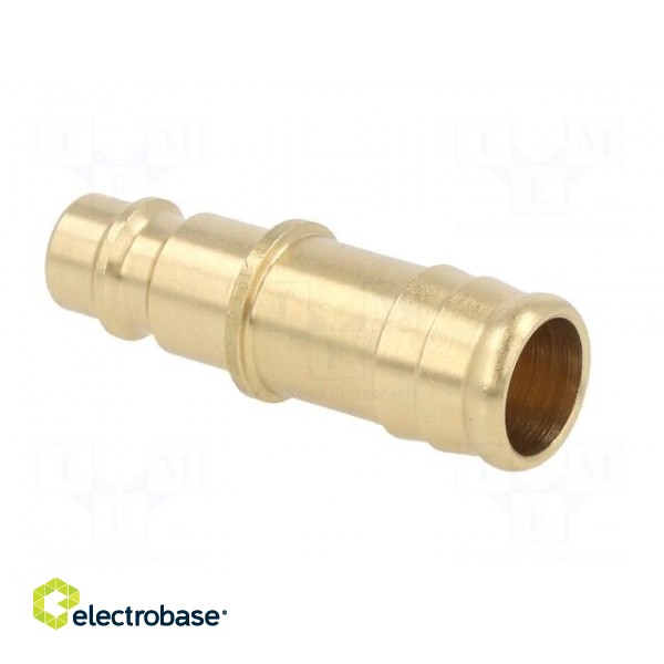 Connector | connector pipe | 0÷35bar | brass | NW 7,2,hose 13mm image 8
