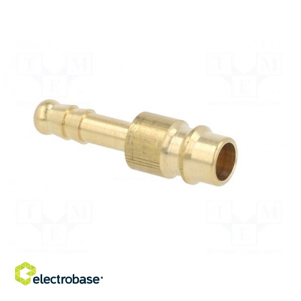 Connector | connector pipe | 0÷35bar | brass | NW 7,2,hose 6mm фото 8