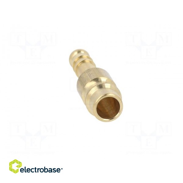 Connector | connector pipe | 0÷35bar | brass | NW 7,2,hose 6mm image 9