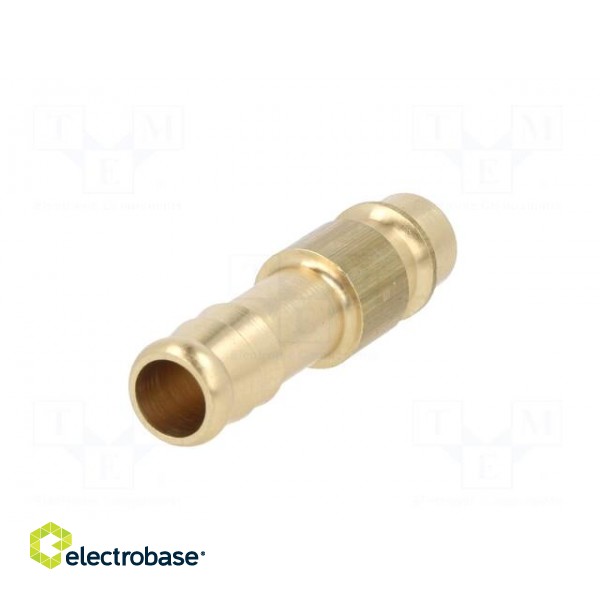 Connector | connector pipe | 0÷35bar | brass | NW 7,2,hose 9mm фото 6