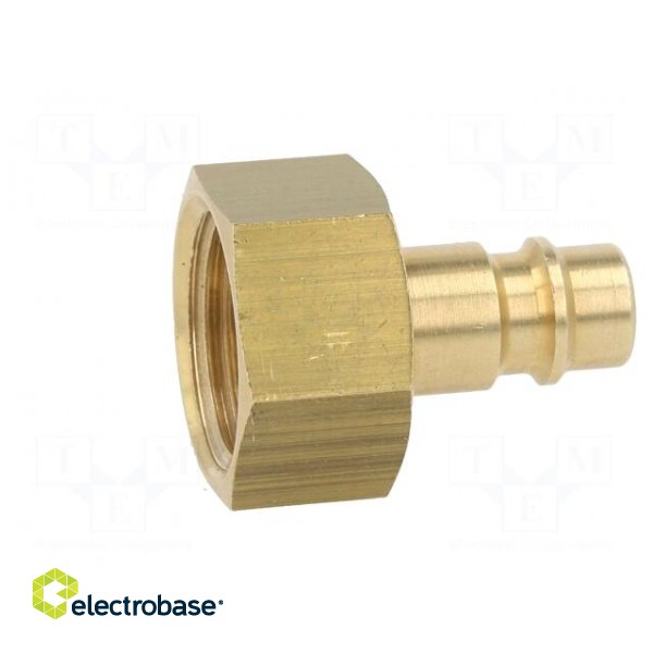Connector | connector pipe | 0÷35bar | brass | NW 7,2 | -20÷100°C фото 7
