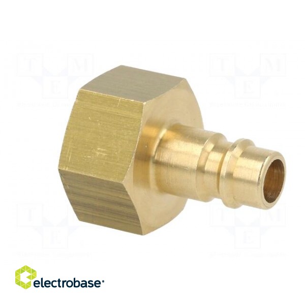 Connector | connector pipe | 0÷35bar | brass | NW 7,2 | -20÷100°C paveikslėlis 8