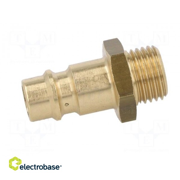 Connector | connector pipe | 0÷35bar | brass | NW 7,2 | -20÷100°C image 3