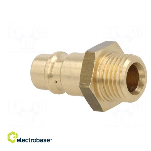 Connector | connector pipe | 0÷35bar | brass | NW 7,2 | -20÷100°C paveikslėlis 4