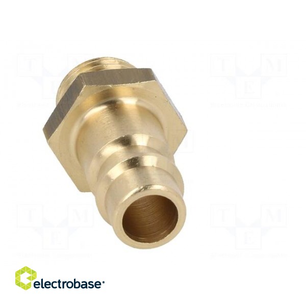 Connector | connector pipe | 0÷35bar | brass | NW 7,2 | -20÷100°C image 9