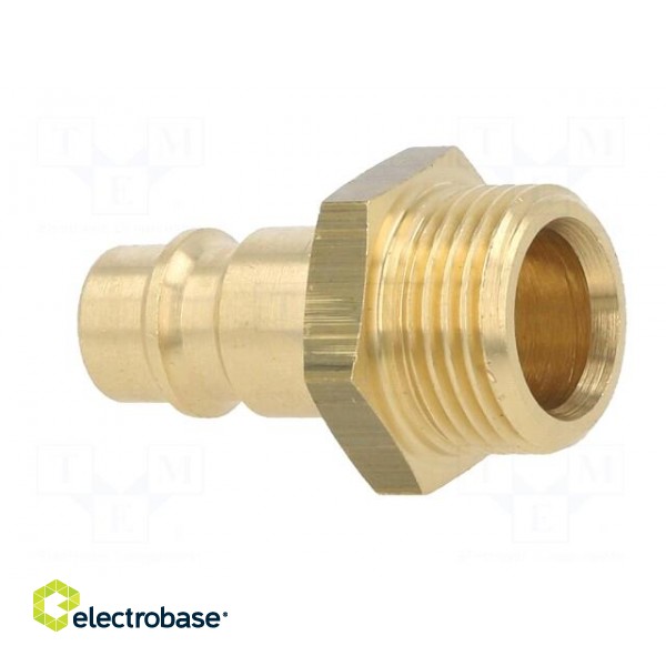 Connector | connector pipe | 0÷35bar | brass | NW 7,2 | -20÷100°C image 4