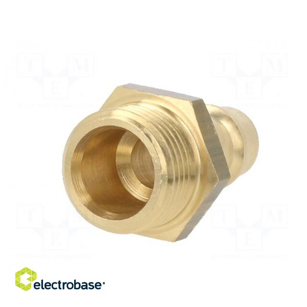 Connector | connector pipe | 0÷35bar | brass | NW 7,2 | -20÷100°C image 6