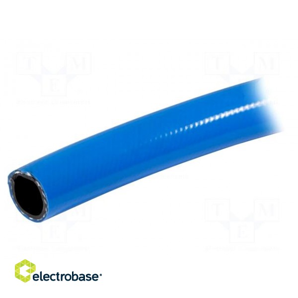 Hose | max.20bar | L: 1m | PVC,SBR | Gol Blue | Tube in.diam: 25mm | blue image 2