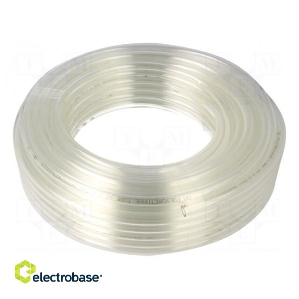 Pneumatic tubing | max.10bar | L: 25m | polyurethane | Economy | white