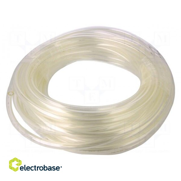Pneumatic tubing | max.10bar | L: 25m | polyurethane | Economy | white
