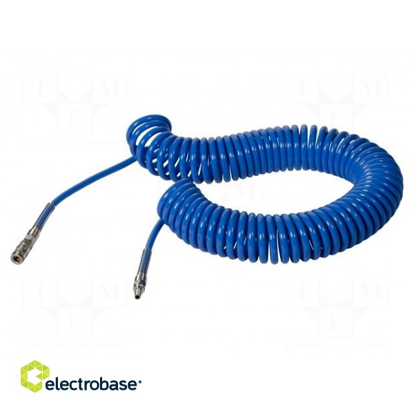 Pneumatic tubing | 10bar | polyurethane | 15m | NW7,2 connector pipe image 1