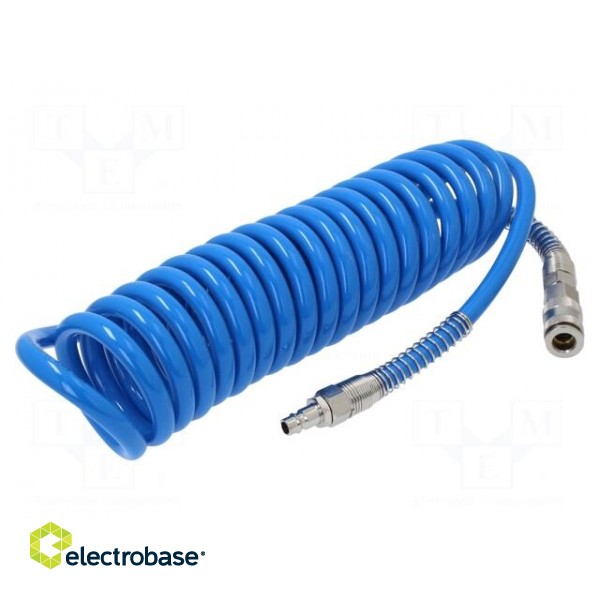 Pneumatic tubing | 10bar | polyurethane | 10m | NW7,2 connector pipe image 1