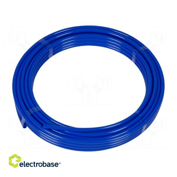 Pneumatic tubing | 17bar | L: 25m | polyamide 6 | blue
