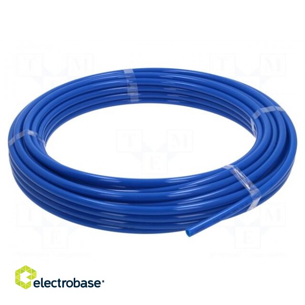 Pneumatic tubing | max.7bar | L: 25m | polyetylene | Economy | blue