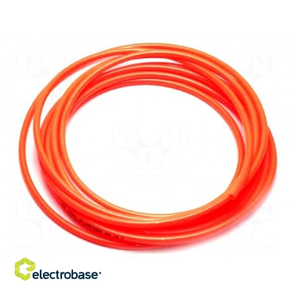 Pneumatic tubing | max.8bar | L: 20m | r bending min: 20mm | orange