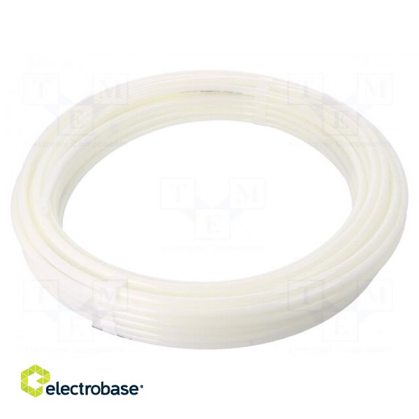 Pneumatic tubing | max.8bar | L: 20m | r bending min: 20mm | white image 1