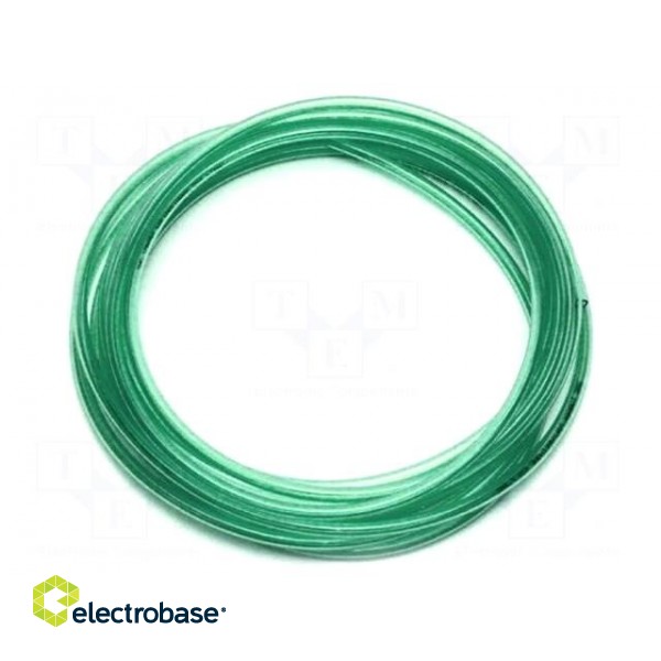 Pneumatic tubing | 15bar | L: 20m | r bending min: 24mm | nylon | green