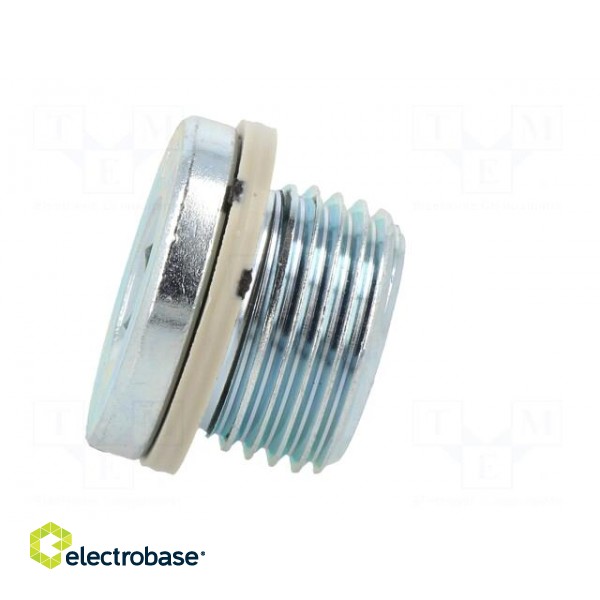 Protection cap | zinc plated steel | Thread: G 1/2" | 14Nm image 3