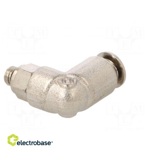 Push-in fitting | angled | -0.99÷20bar | nickel plated brass image 6