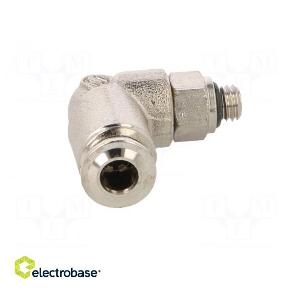 Push-in fitting | angled | -0.99÷20bar | nickel plated brass фото 9