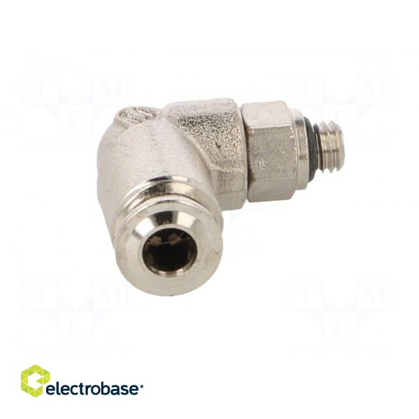 Push-in fitting | angled | -0.99÷20bar | nickel plated brass image 9