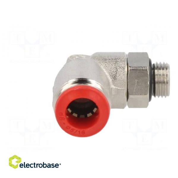 Push-in fitting | angled | -0.99÷20bar | nickel plated brass image 9