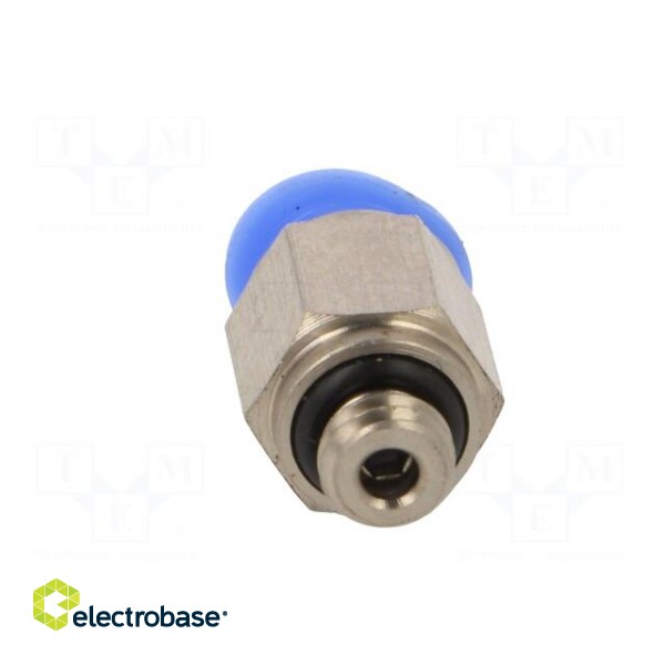 Push-in fitting | straight | -0.95÷10bar | nickel plated brass image 5