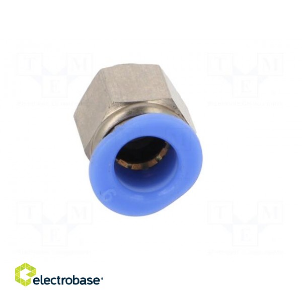 Push-in fitting | straight | -0.95÷10bar | nickel plated brass image 9