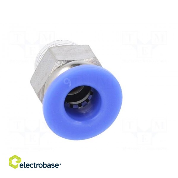 Push-in fitting | straight | -0.95÷15bar | nickel plated brass фото 9