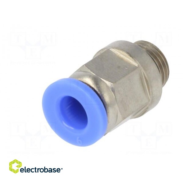 Push-in fitting | straight | G 1/8" | -0.95÷15bar | 6mm image 2