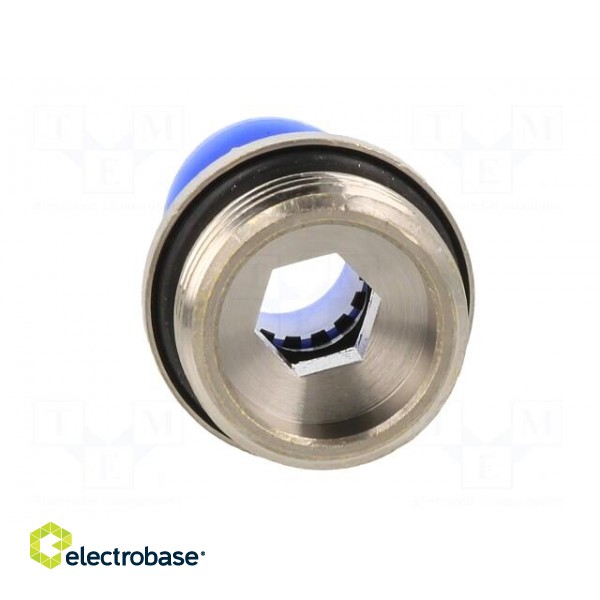 Push-in fitting | straight | -0.95÷15bar | nickel plated brass фото 5