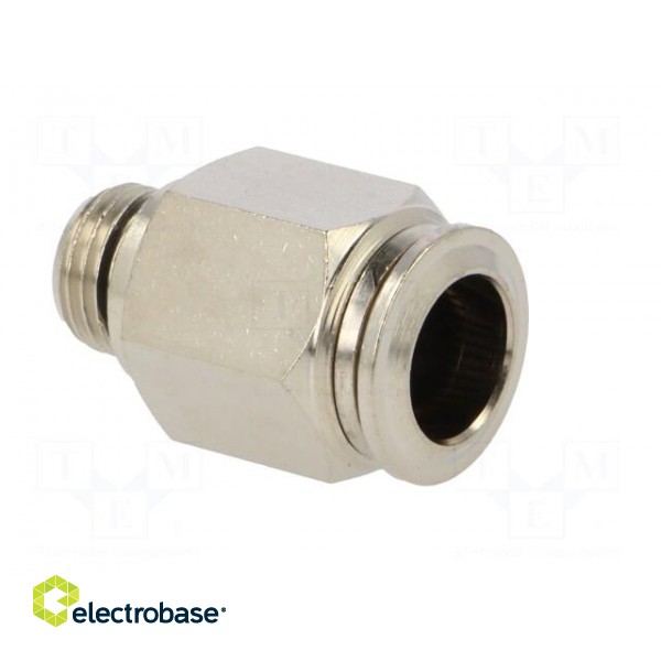 Push-in fitting | straight | -0.99÷20bar | nickel plated brass image 8