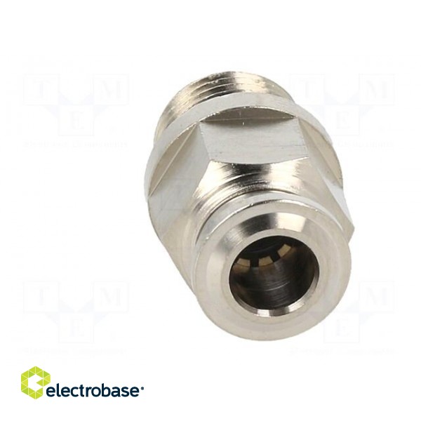 Push-in fitting | straight | -0.99÷20bar | nickel plated brass фото 9