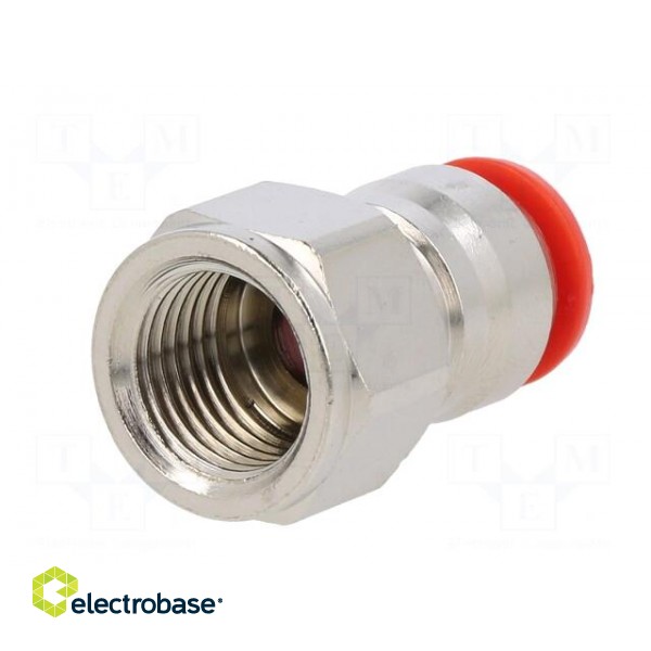 Push-in fitting | straight | -0.99÷20bar | nickel plated brass image 6