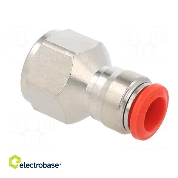 Push-in fitting | straight | -0.99÷20bar | nickel plated brass image 8