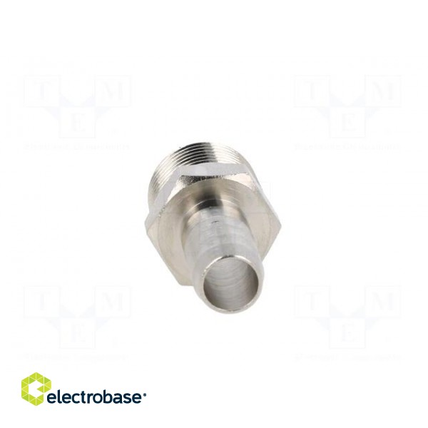 Metal connector | threaded | G 3/8" | Mat: nickel plated brass image 5