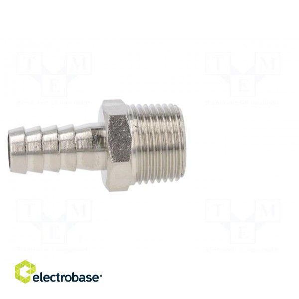 Metal connector | threaded | G 3/8" | Mat: nickel plated brass image 7